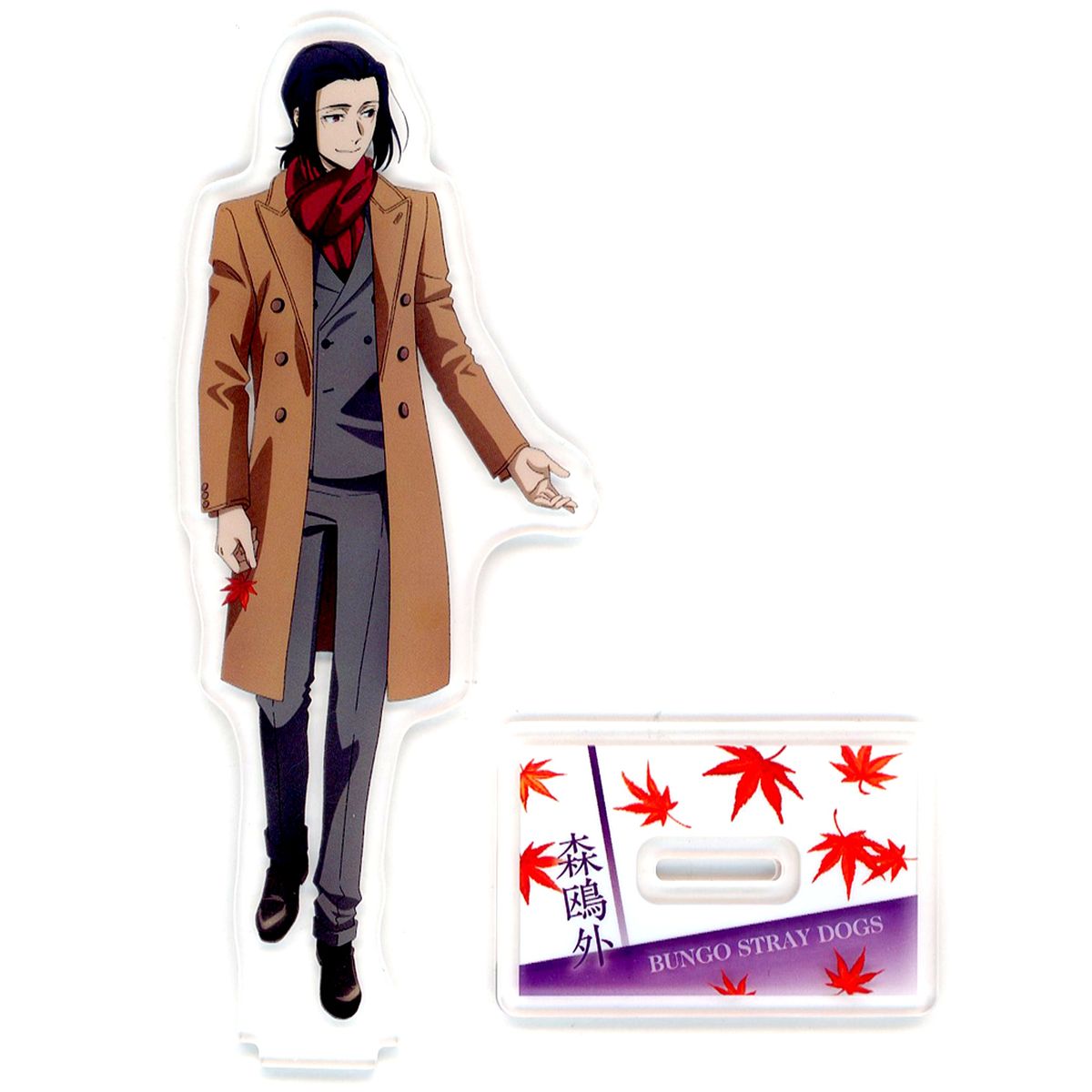 Ougai Mori Bungo Stray Dogs Blu-ray & DVD Vol. 21 Release Commemoration Only Shop Momijigari 2023 Acrylic Stand [USED]