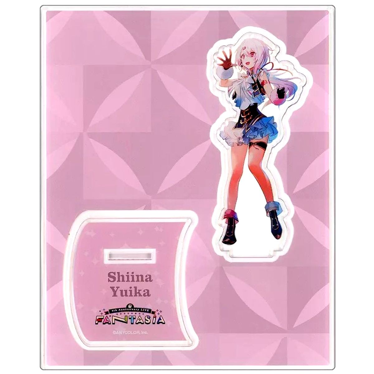 Shiina Yuika Acrylic Stand Virtual YouTuber Nijisanji 4th Anniversary LIVE FANTASIA Bundle Bonus [USED]