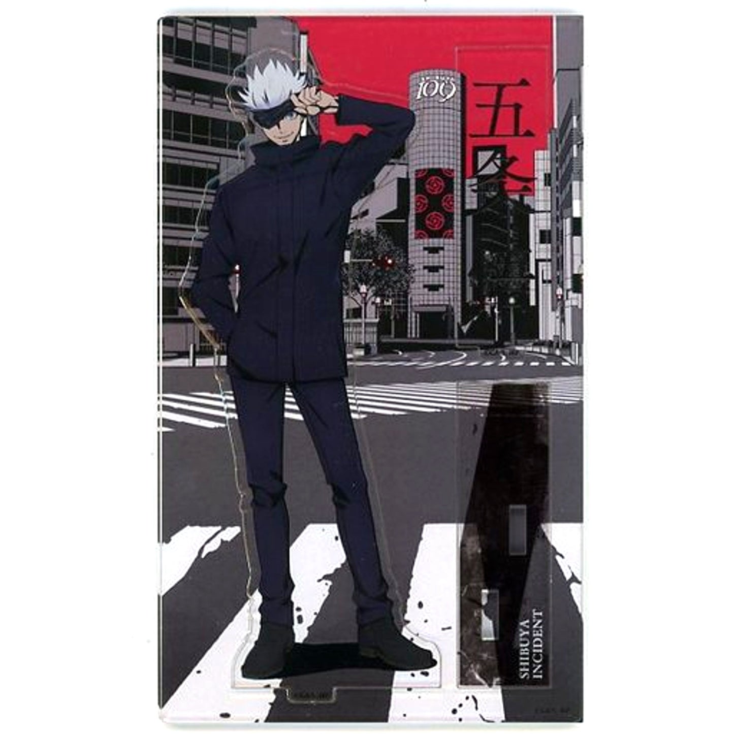Satoru Gojo Acrylic Stand Jujutsu Kaisen Experience the Shibuya Incident Tokyu Group Pop-up Store [USED]