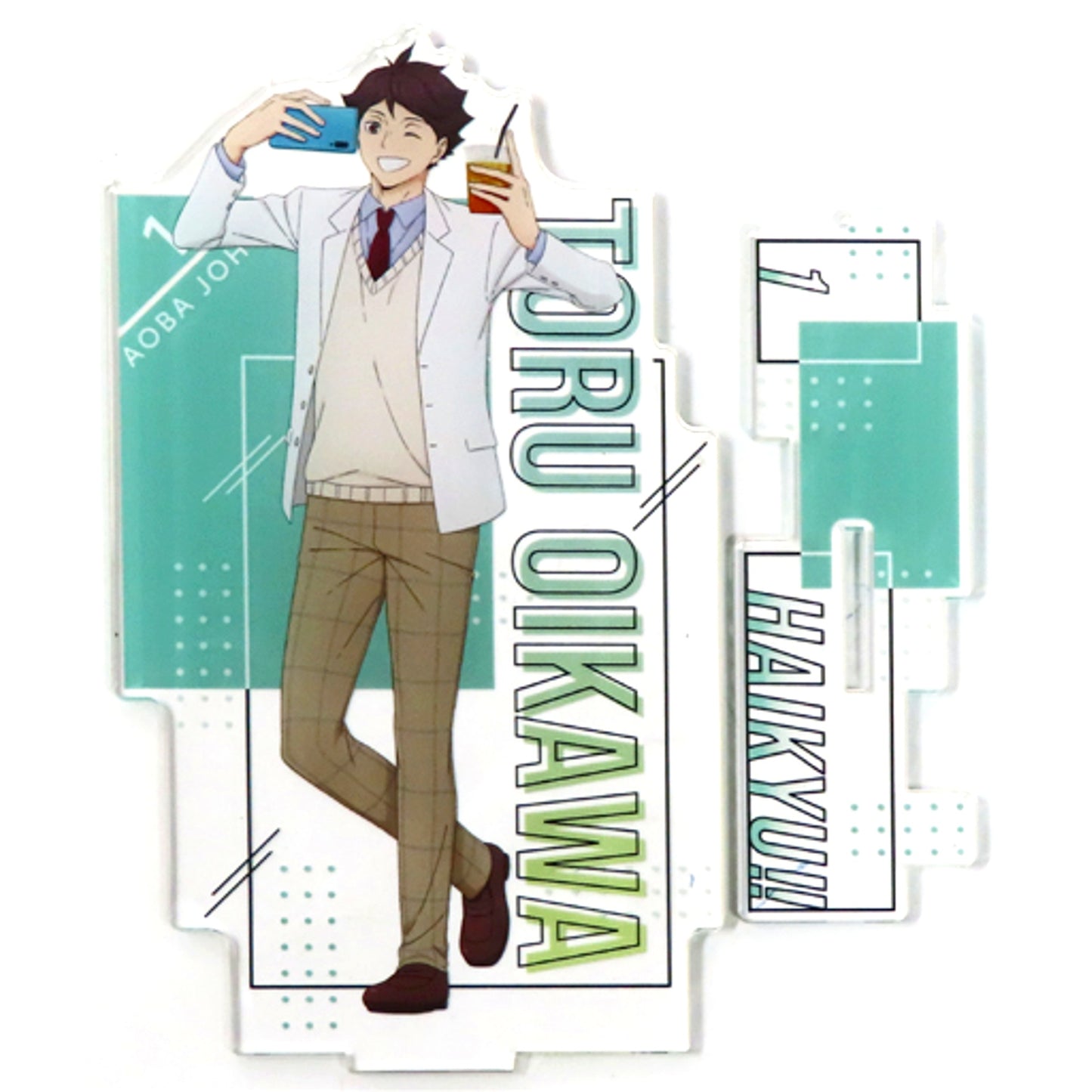 Toru Oikawa Acrylic Stand Haikyu!! GiGO Collaboration Cafe 2nd [USED]
