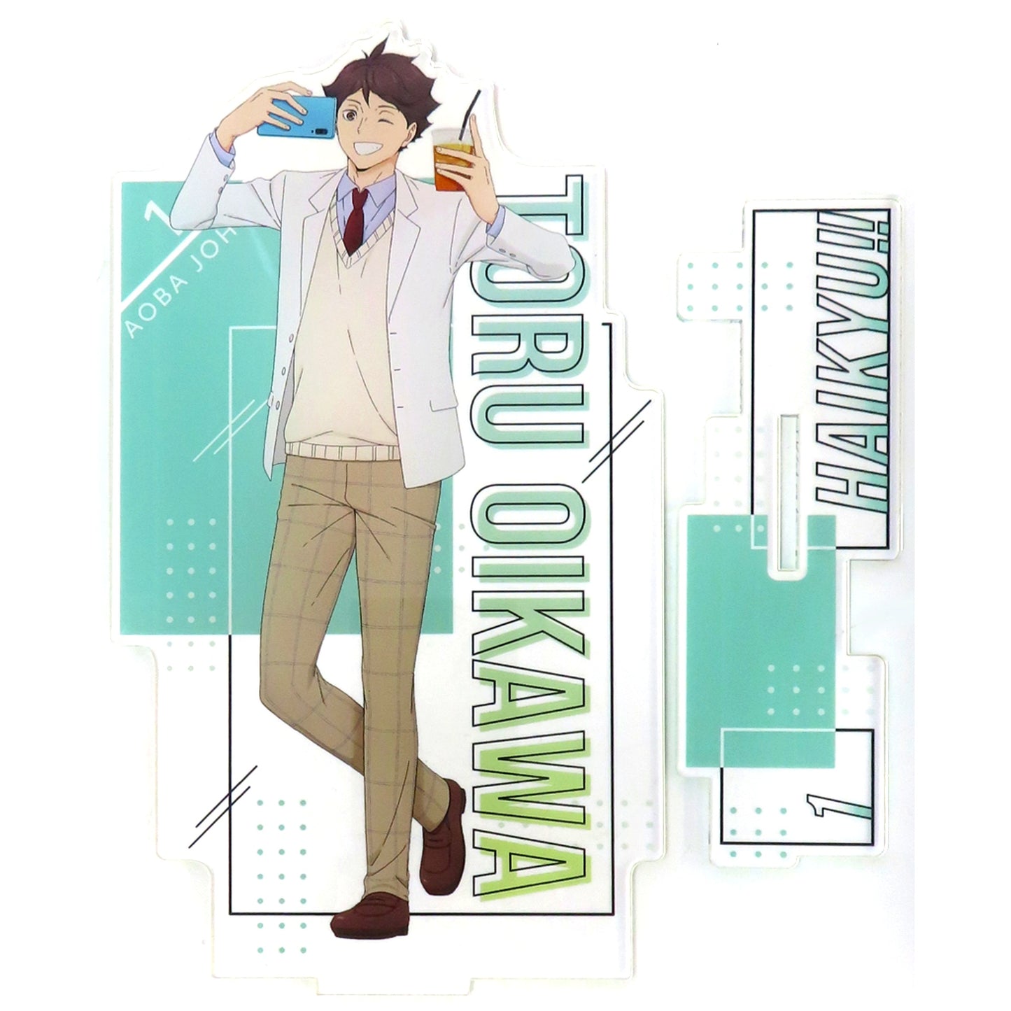 Toru Oikawa BIG Acrylic Figure Vol.2 Haikyu!! GiGO Limited [USED]