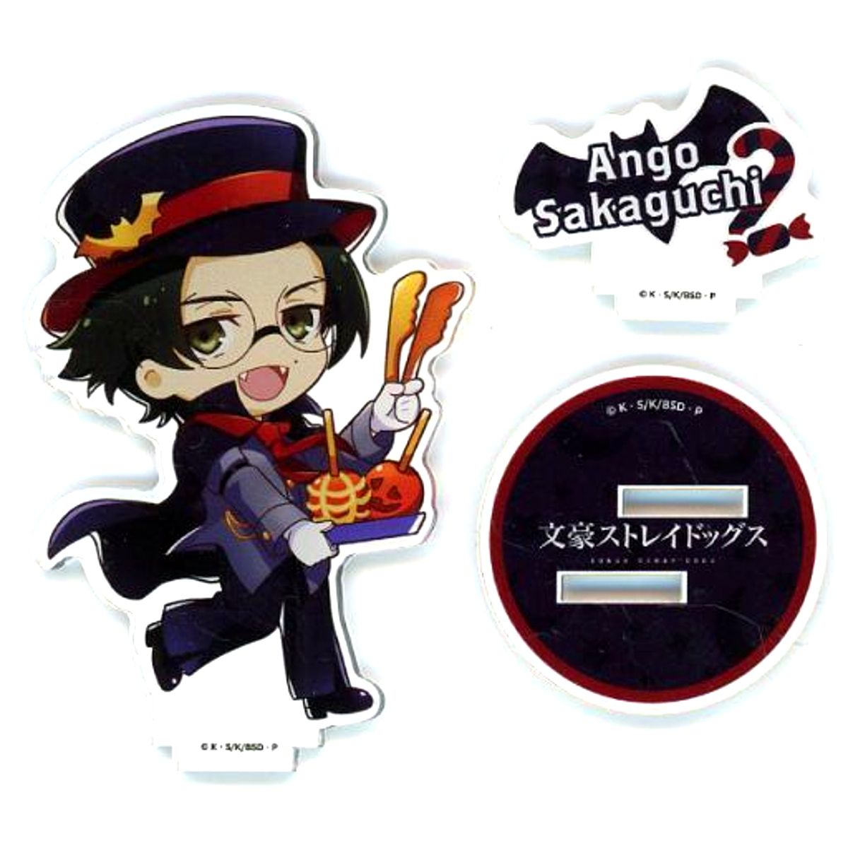 Ango Sakaguchi Bungo Stray Dogs NATSLIVE CAFE Bungo Stray Dogs Festival Vol. 4 Acrylic Stand [USED]