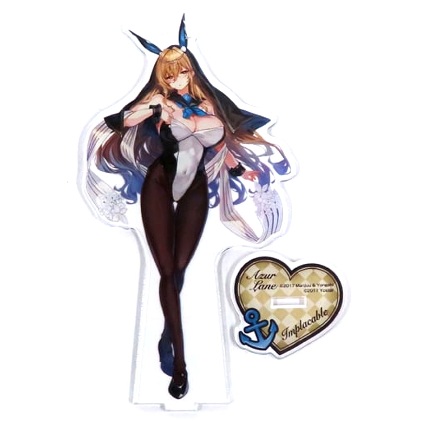 Implacable BIG Acrylic Stand Azur Lane x Don Quijote [USED]
