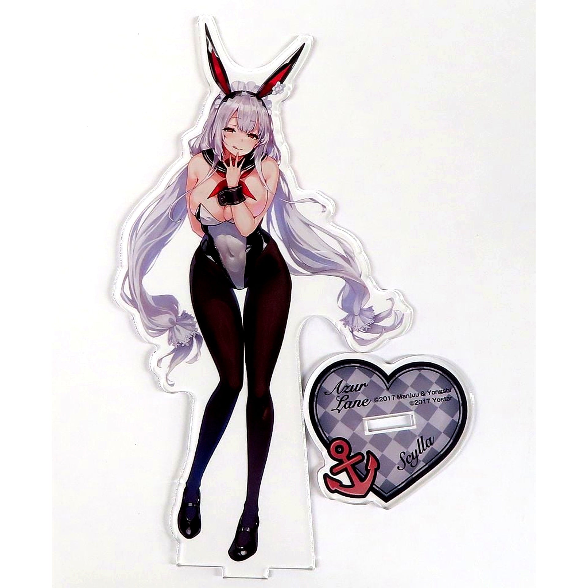Scylla BIG Acrylic Stand Azur Lane x Don Quijote [USED]