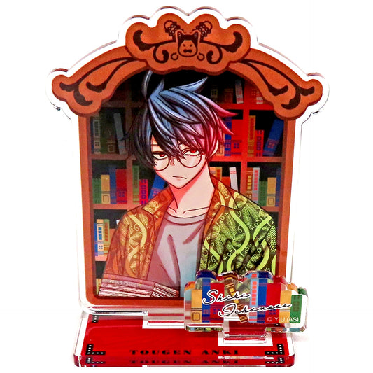Shiki Ichinose Glasses Tougen Anki Trading Acrylic Stand Collection Bookstore Limited Goods [USED]