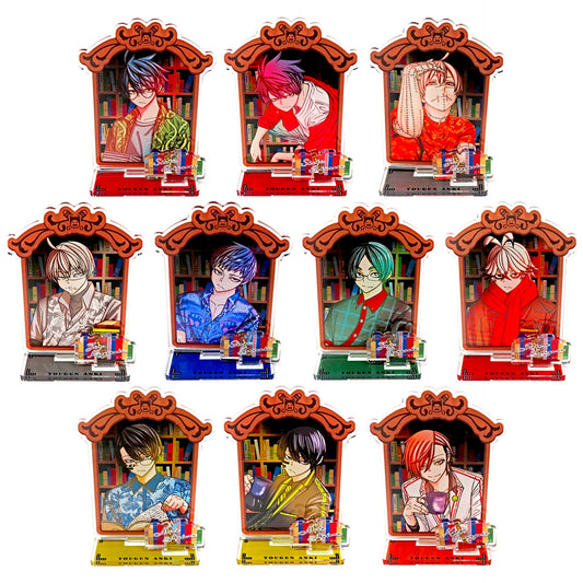 Set of 10 Tougen Anki Trading Acrylic Stand Collection Bookstore Ltd Goods [USED]