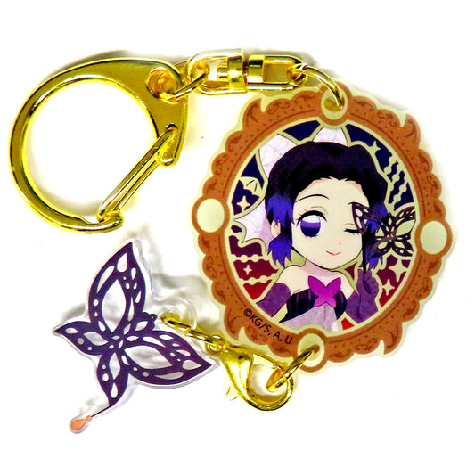 Shinobu Kocho Demon Slayer ufotable cafe Halloween 2023 Masquerade Charm B [USED]