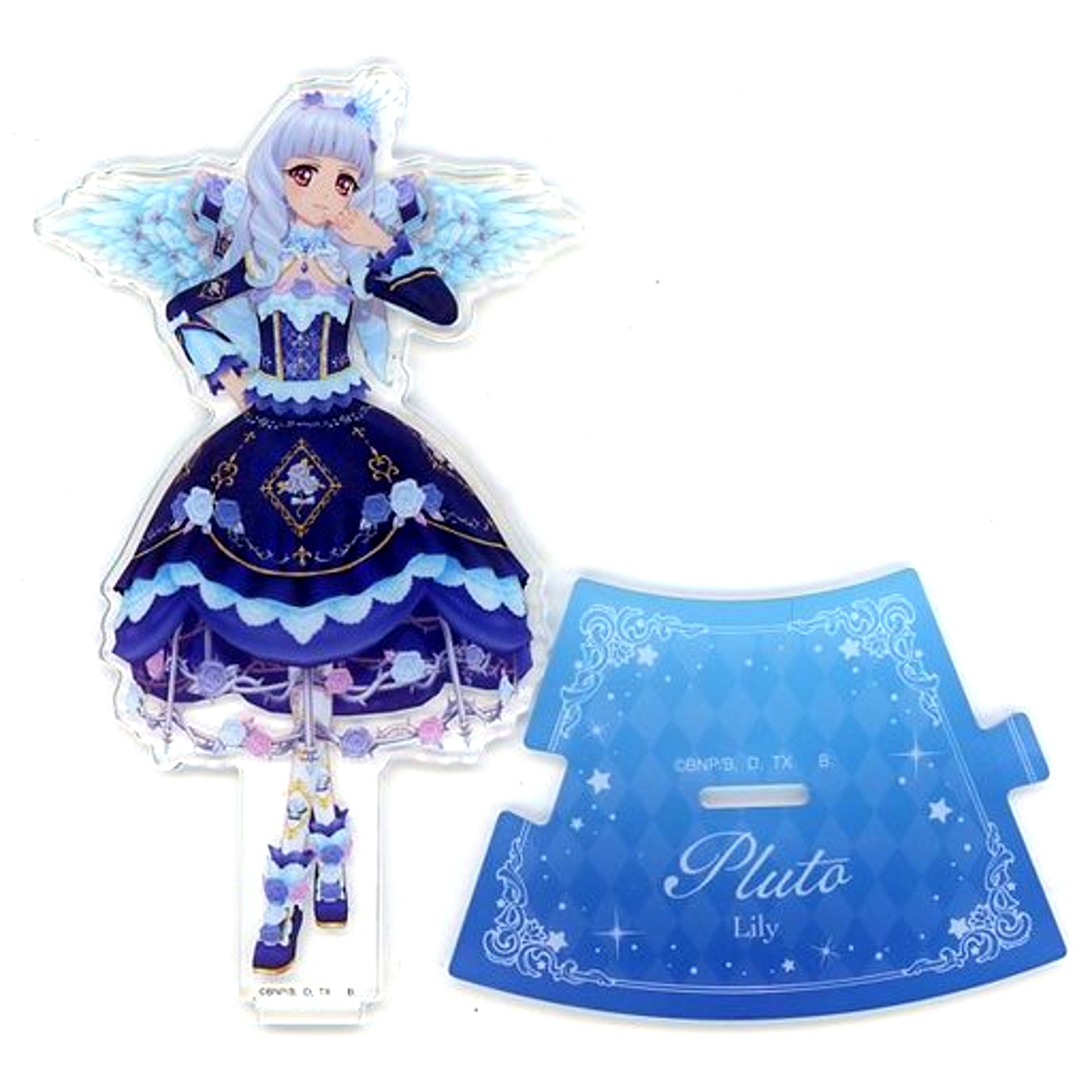 Lily Shirogane Aikatsu Stars! Star Wings Hapikuro! DCD Ver. Acrylic Stand [USED]