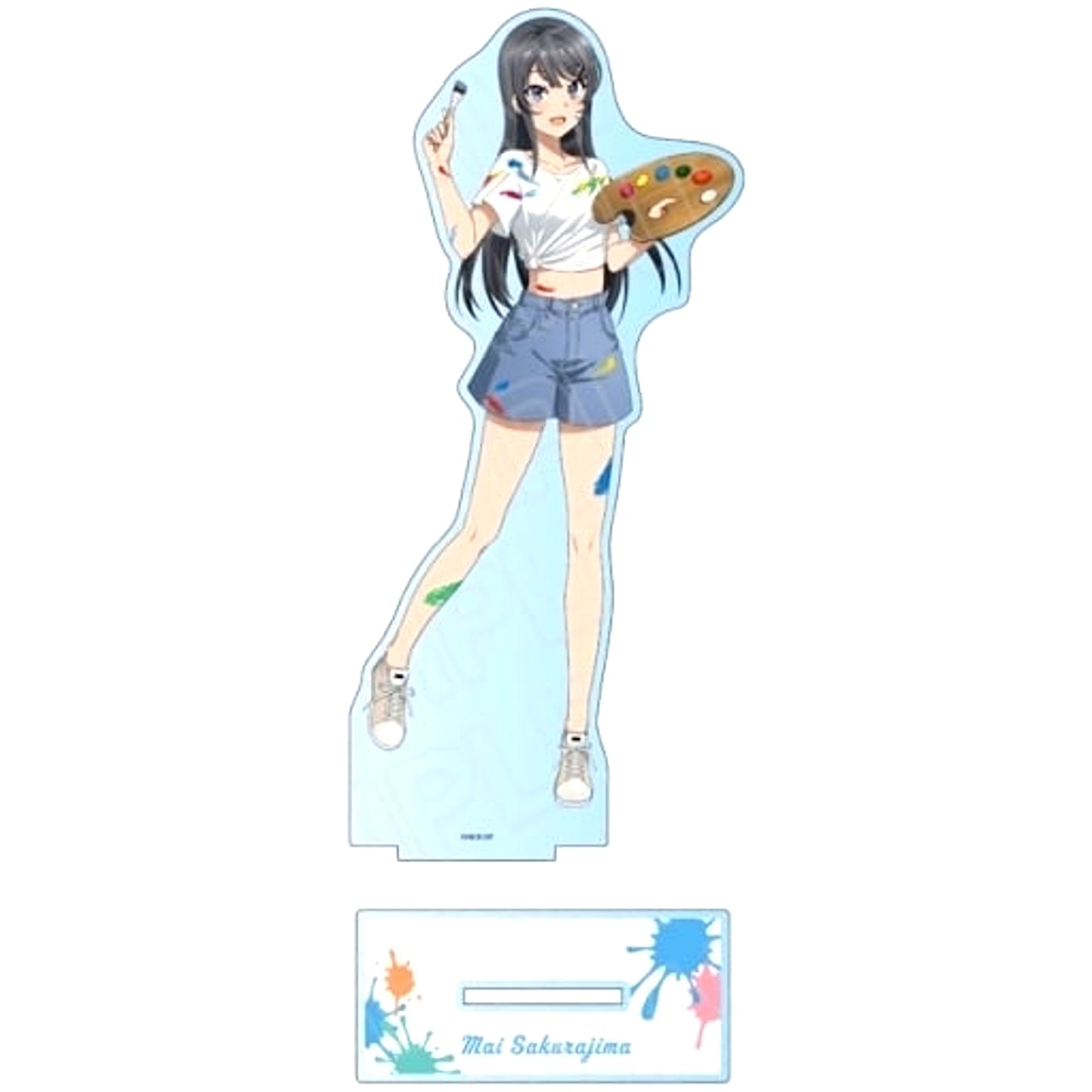 Mai Sakurajima Painter Ver. Extra Large Acrylic Figure Rascal Does Not Dream of a Sister Venturing Out [USED]
