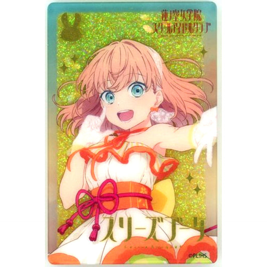 Kaho Hinoshita Gold Foil Ver. Love Live! Hasunosora Girls' High School Idol Club Gamers Limited Glitter Acrylic Block [USED]