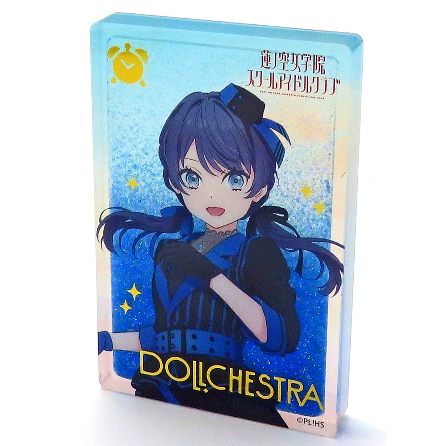 Sayaka Murano Gold Foil Ver. Love Live! Hasunosora Girls' High School Idol Club Gamers Limited Glitter Acrylic Block [USED]