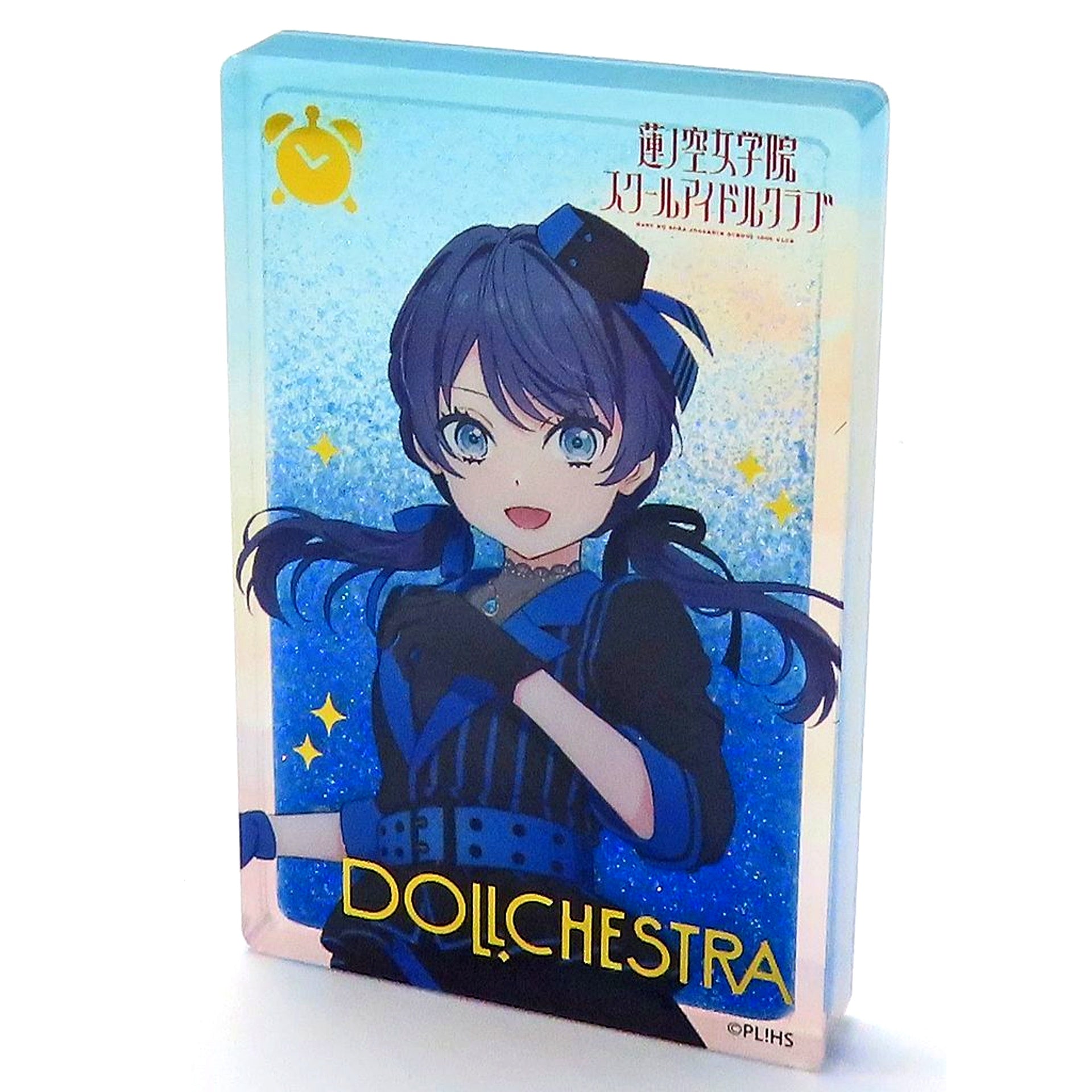 Sayaka Murano Gold Foil Ver. Love Live! Hasunosora Girls' High School Idol Club Gamers Limited Glitter Acrylic Block [USED]
