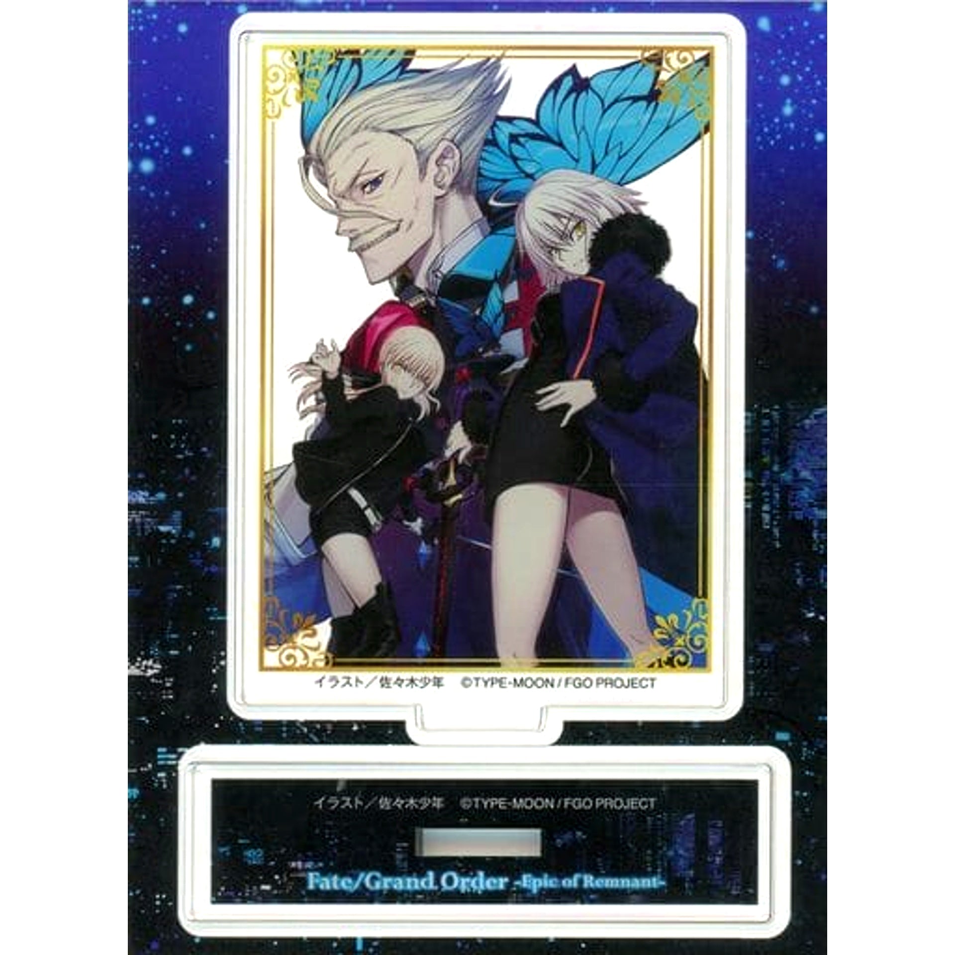 Fate/Grand Order Epic of Remnant Subspecies Singularity I Malignant Isolation Demonic Realm Shinjuku Shinjuku Phantom Spirit Incident Vol.1 Animate Ltd Set Bundle Bonus Acrylic Stand Single Item [USED]