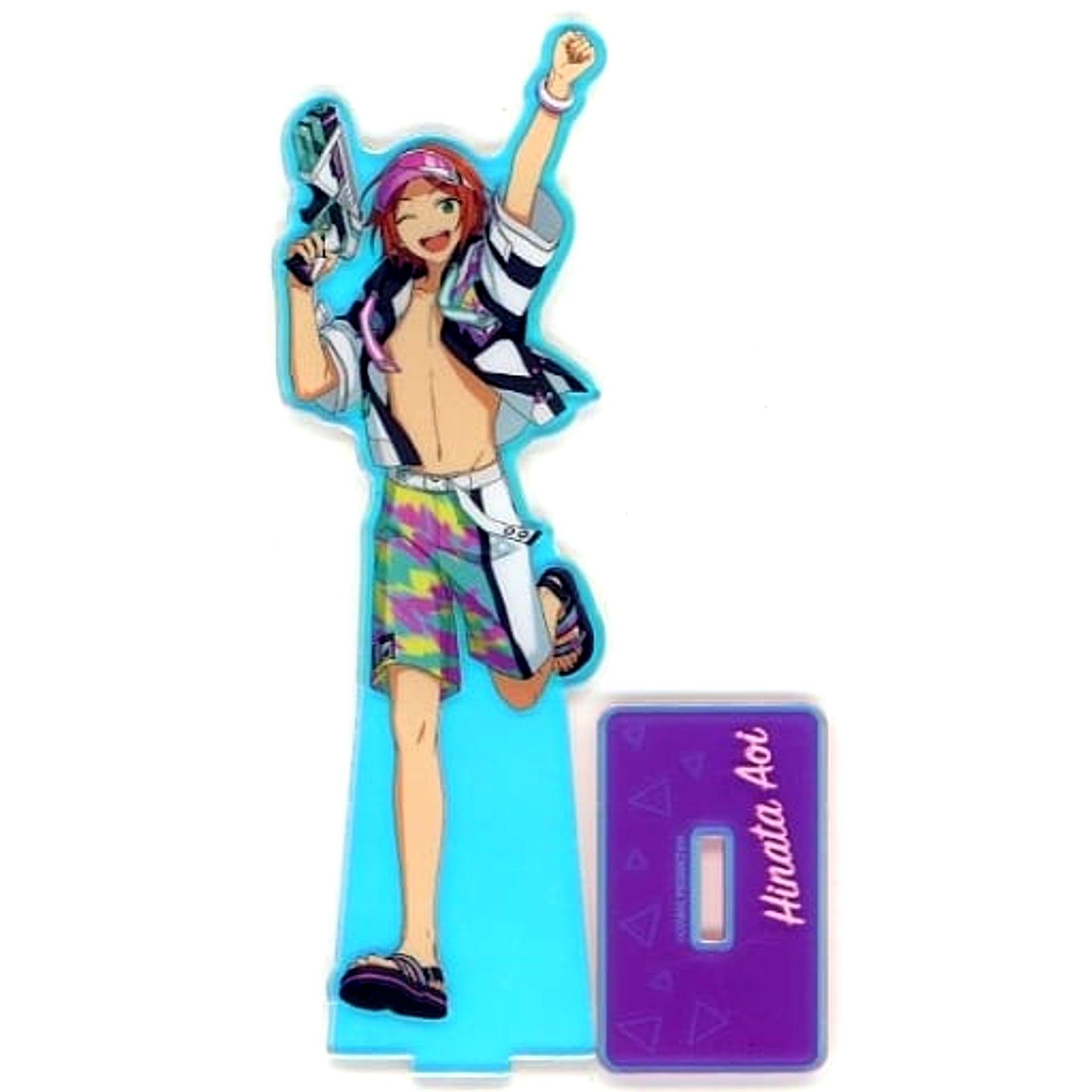 Hinata Aoi Ensemble Stars!! COSMIC SUMMER 2023 Tokyo Summerland Aurora Acrylic Stand [USED]