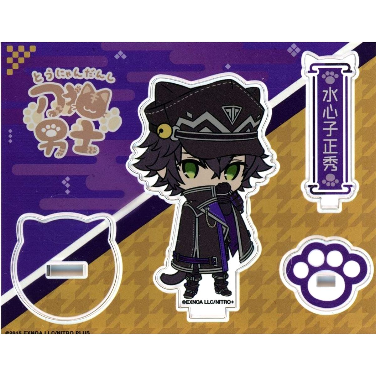 Suishinshi Masahide Touken Ranbu ONLINE Touneko Danshi Acrylic Stand POP UP STORE Touken Neko Danshi No. 49 [USED]