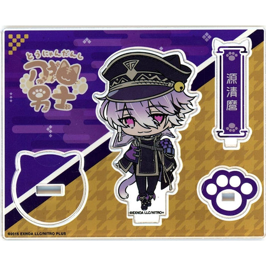Minamoto Kiyomaro Touken Ranbu ONLINE Touneko Danshi Acrylic Stand POP UP STORE Touken Neko Danshi [USED]