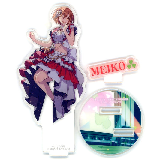MEIKO More More Jump Acrylic Stand Hatsune Miku: Colorful Stage! 3rd Anniversary [USED]