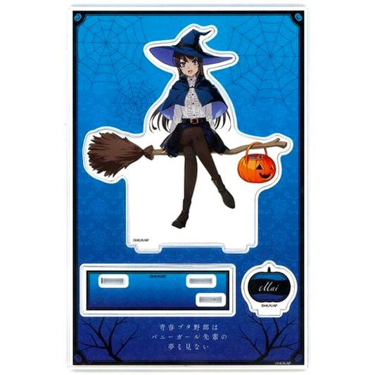 Mai Sakurajima Illustration Halloween 2023 Ver. BIG Acrylic Stand with Parts Rascal Does Not Dream of Bunny Girl Senpai POP UP SHOP in AMNIBUS STORE [USED]