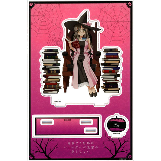 Rio Futaba Illustration Halloween 2023 Ver. BIG Acrylic Stand with Parts Rascal Does Not Dream of Bunny Girl Senpai POP UP SHOP in AMNIBUS STORE [USED]