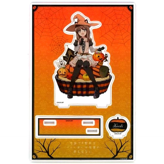 Kaede Azusagawa Halloween 2023 Ver. Rascal Does Not Dream of Bunny Girl Senpai POP UP SHOP in AMNIBUS STORE BIG Acrylic Stand with Parts [USED]
