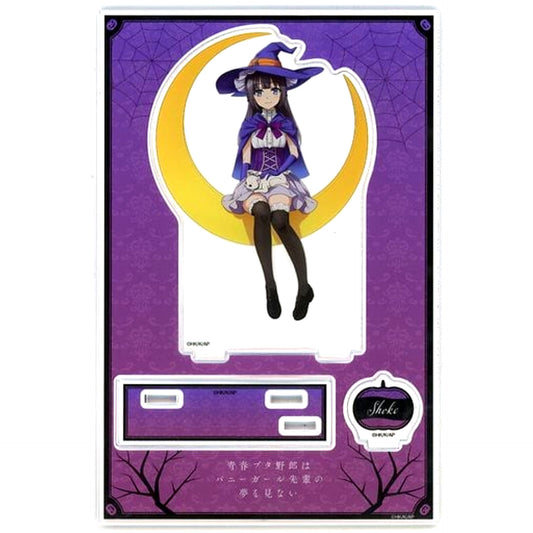 Shoko Makinohara Illustration Halloween 2023 Ver. BIG Acrylic Stand with Parts Rascal Does Not Dream of Bunny Girl Senpai POP UP SHOP in AMNIBUS STORE [USED]