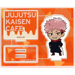 Jujutsu Kaisen Cafe 2023 Shibuya Incident Yuji Itadori Mini Character Acrylic Stand Acrylic Stands [USED]