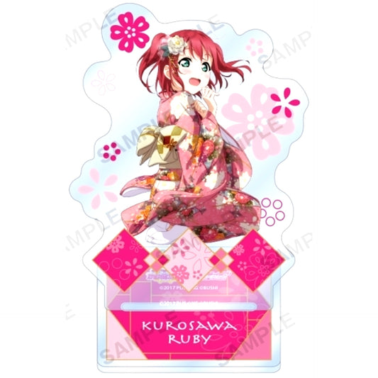 Ruby Kurosawa Aqours Haregi Ver. Acrylic Stand Love Live! School Idol Festival [USED]