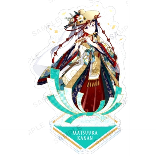 Kanan Matsuura Aqours Haregi Ver. Kirarin Acrylic Stand Love Live! School Idol Festival [USED]