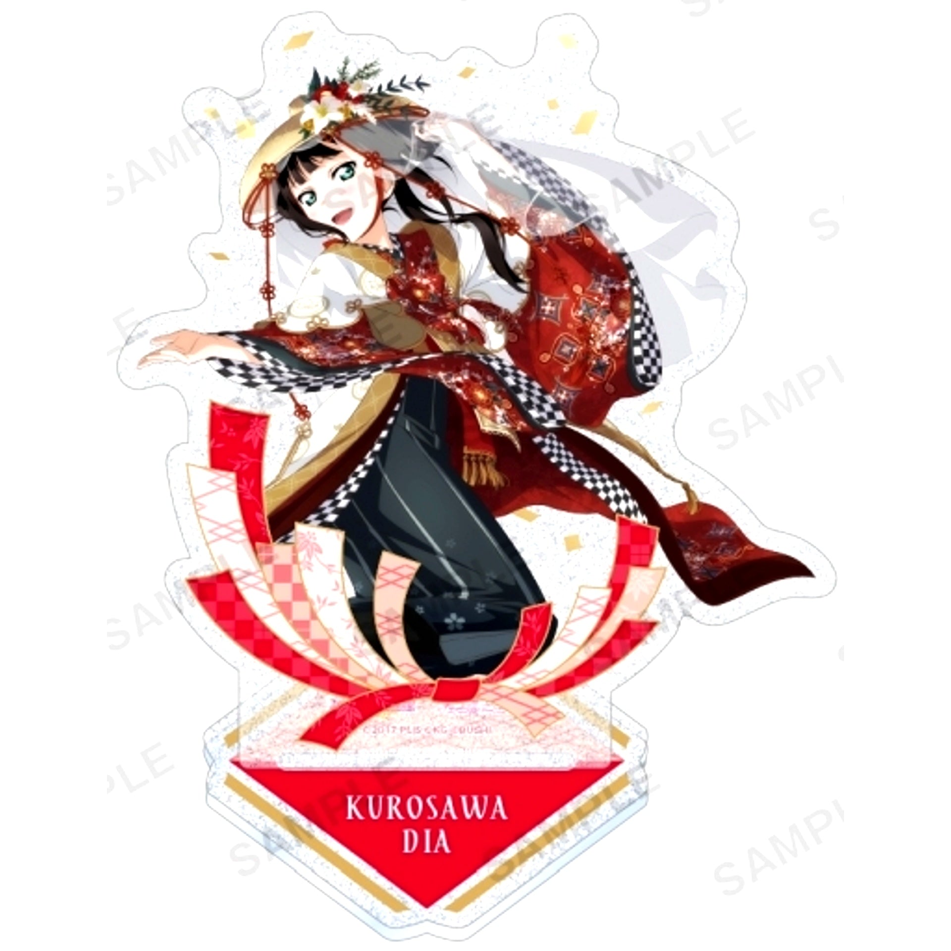 Dia Kurosawa Aqours Haregi Ver. Kirarin Acrylic Stand Love Live! School Idol Festival [USED]