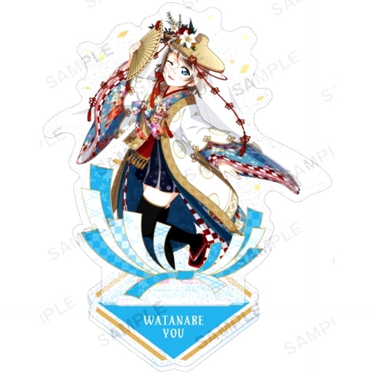 You Watanabe Kirarin Acrylic Stand Aqours Haregi Ver. Love Live! School Idol Festival [USED]