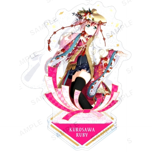 Ruby Kurosawa Aqours Haregi Ver. Kirarin Acrylic Stand Love Live! School Idol Festival [USED]