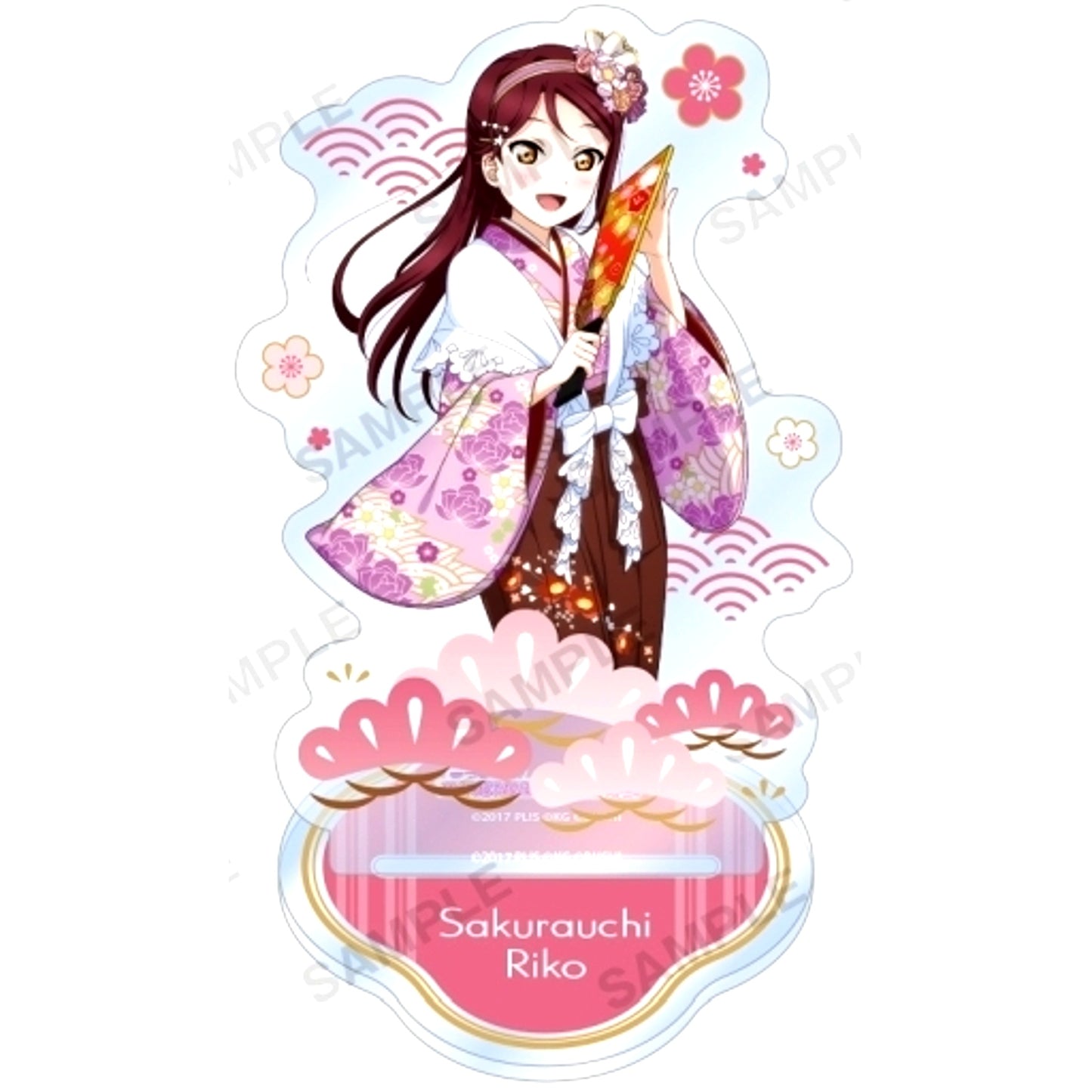 Riko Sakurauchi Aqours New Year Ver. Acrylic Stand Love Live! School Idol Festival [USED]