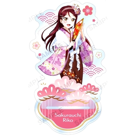 Riko Sakurauchi Aqours New Year Ver. Acrylic Stand Love Live! School Idol Festival [USED]