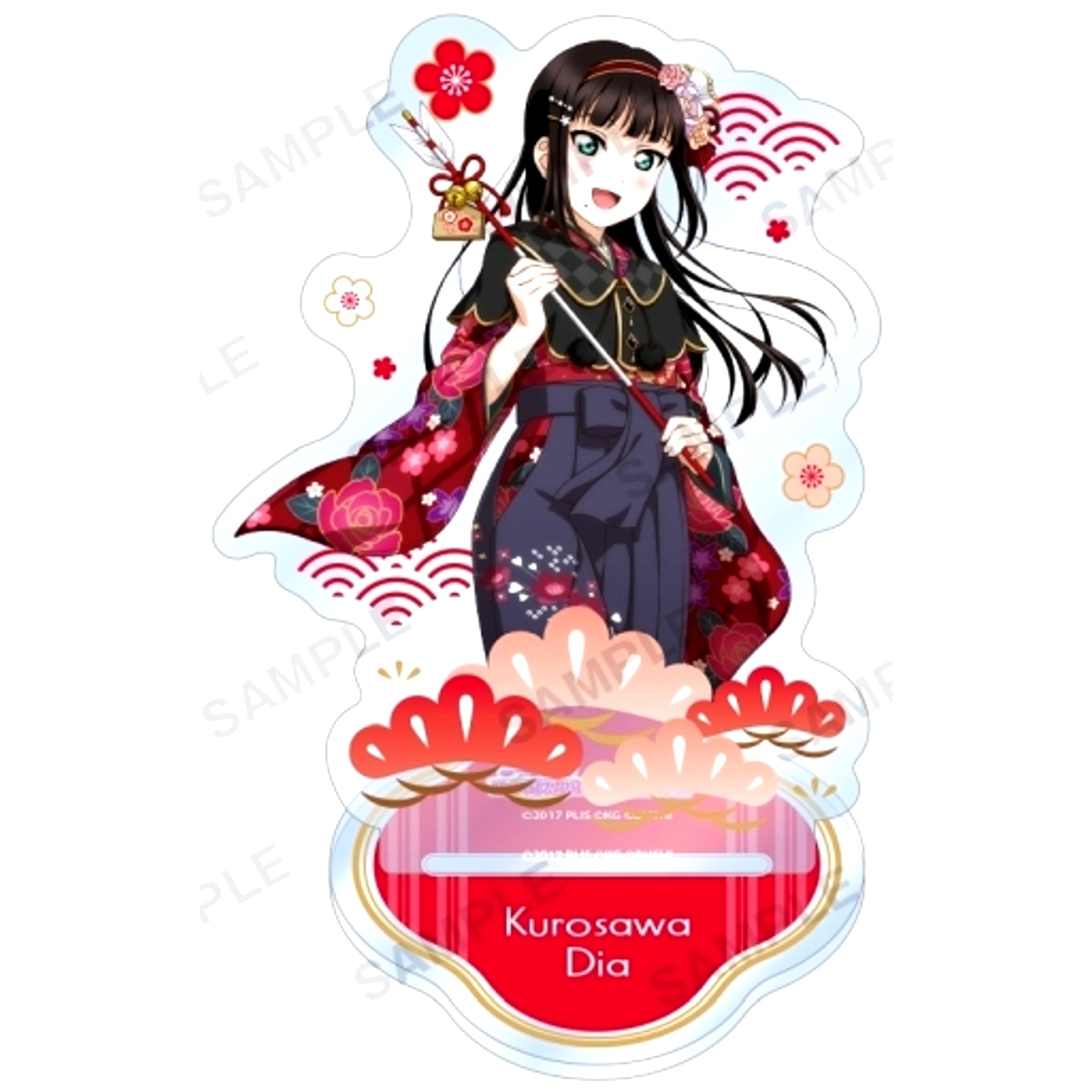 Dia Kurosawa Aqours New Year Ver. Acrylic Stand Love Live! School Idol Festival [USED]