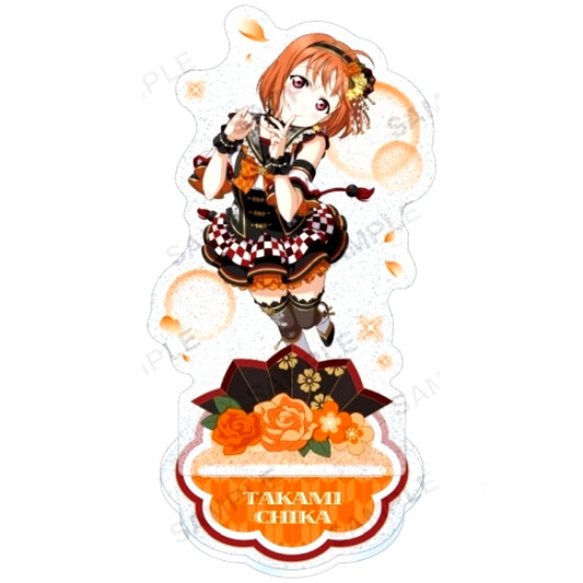 Chika Takami Aqours New Year Ver. Kirarin Acrylic Stand Love Live! School Idol Festival [USED]