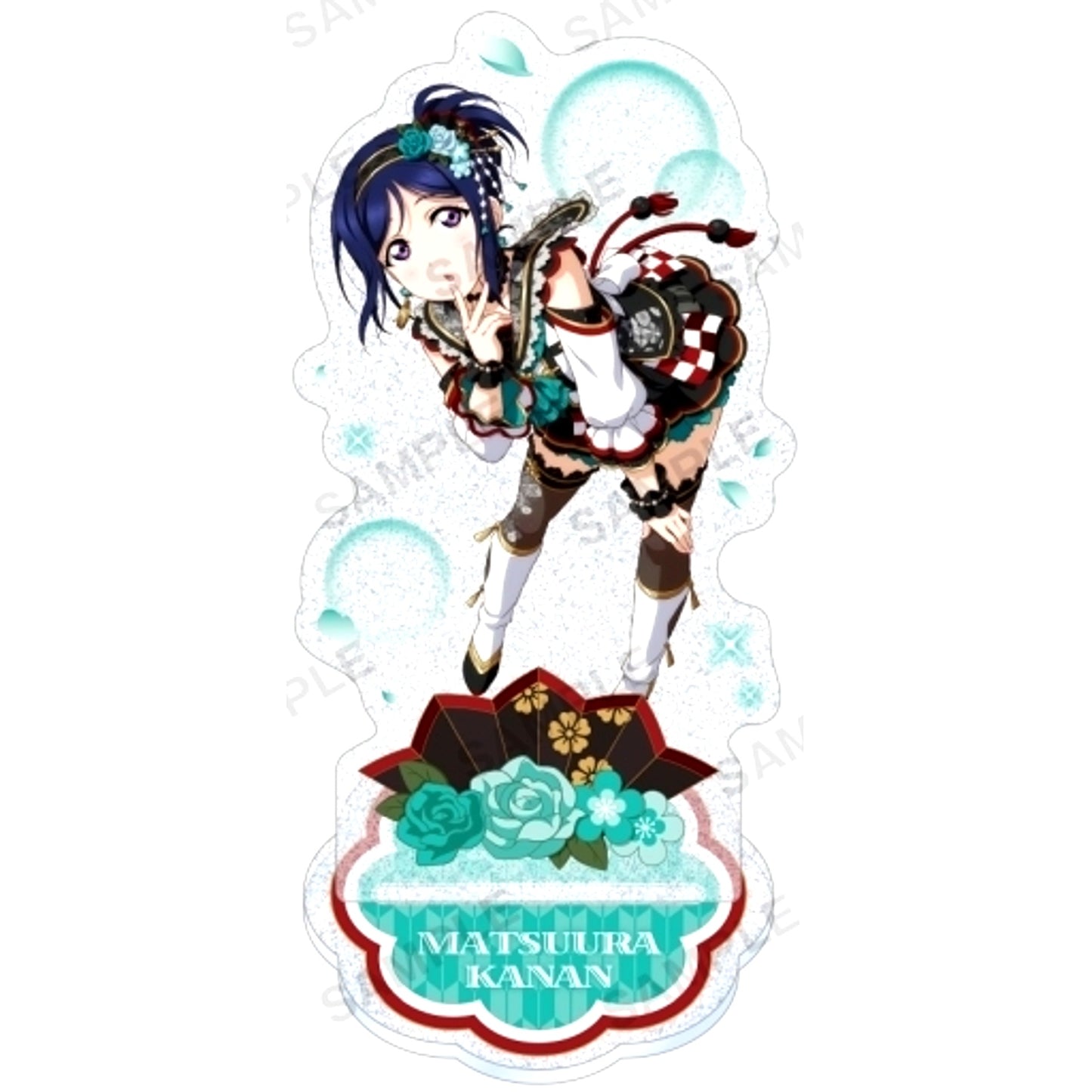 Kanan Matsuura Aqours New Year Ver. Kirarin Acrylic Stand Love Live! School Idol Festival [USED]