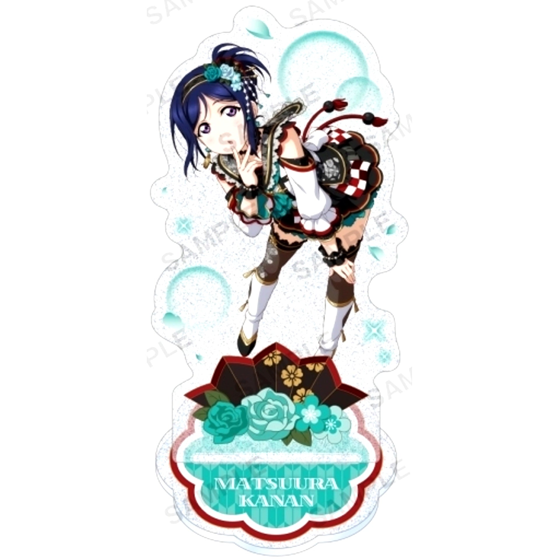 Kanan Matsuura Aqours New Year Ver. Kirarin Acrylic Stand Love Live! School Idol Festival [USED]