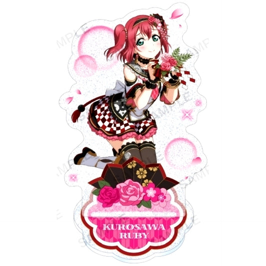 Ruby Kurosawa Aqours New Year Ver. Kirarin Acrylic Stand Love Live! School Idol Festival [USED]