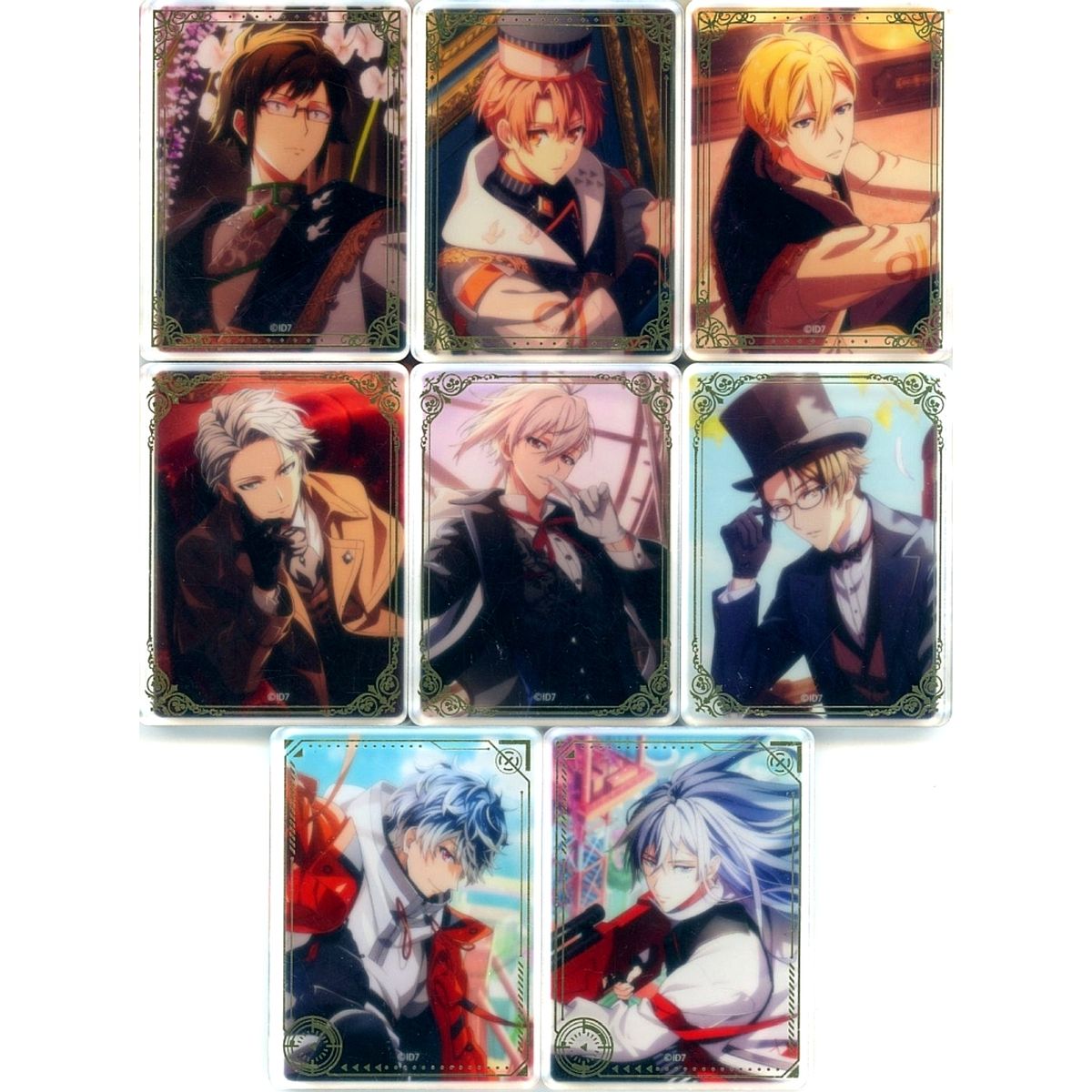 Set of 8 IDOLiSH7 Acrylic Block Collection BBOX Group Anniversary 2022 [USED]