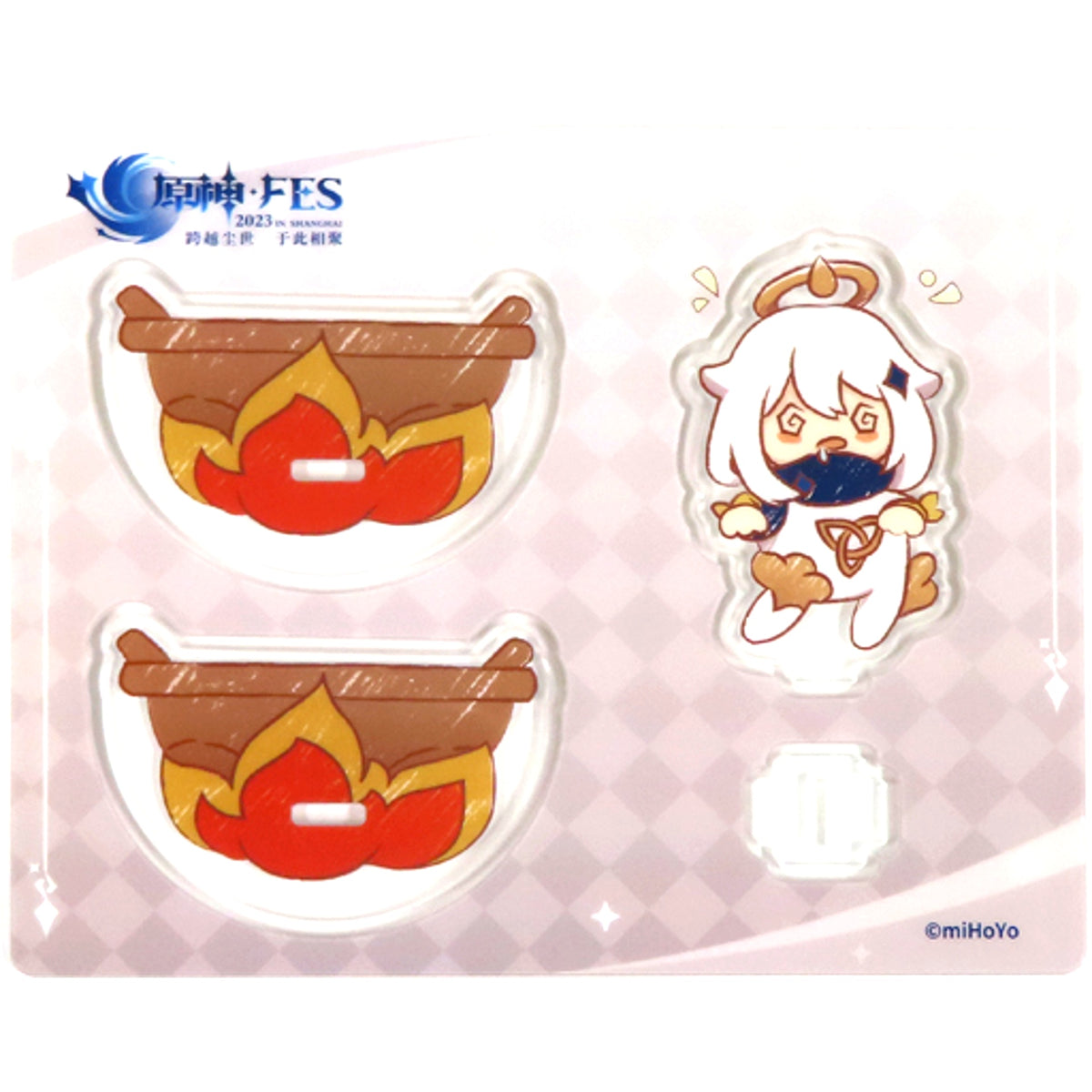 Paimon Dizzy Eyes Rocking Music Ornament Acrylic Stand Genshin Impact Genshin Fes 2023 Target Product Purchase Bonus [USED]
