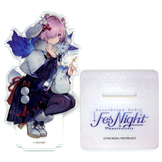 Shielder Mash Kyrielight Acrylic Stand Fate/Grand Order Fes.Night 7th Anniv China [USED]