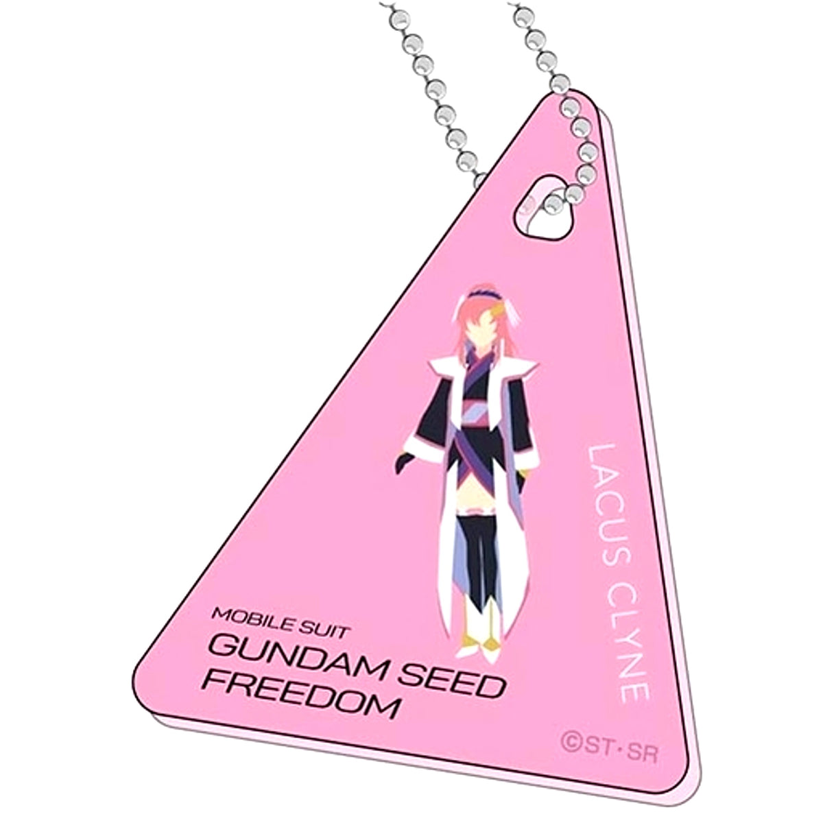 Lacus Clyne Mobile Suit Gundam SEED FREEDOM Clear Plate Keychain [USED]