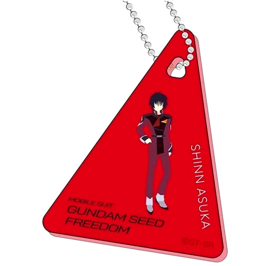 Shinn Asuka Mobile Suit Gundam SEED FREEDOM Clear Plate Keychain [USED]