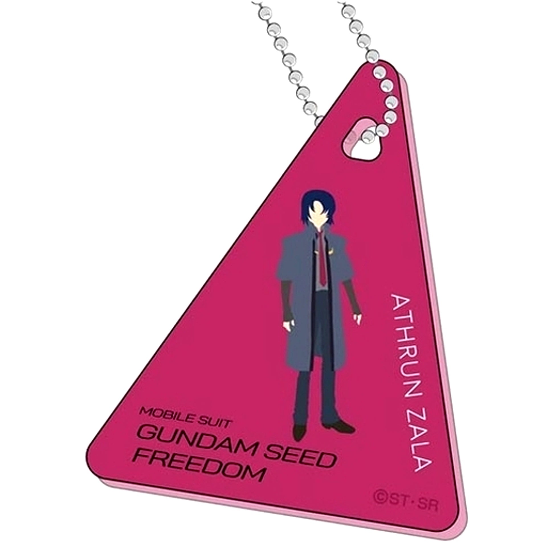 Athrun Zala Mobile Suit Gundam SEED FREEDOM Clear Plate Keychain [USED]