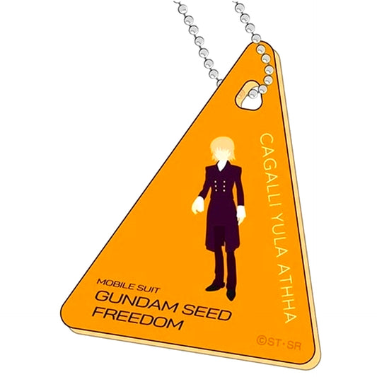 Cagalli Yula Athha Mobile Suit Gundam SEED FREEDOM Clear Plate Keychain [USED]