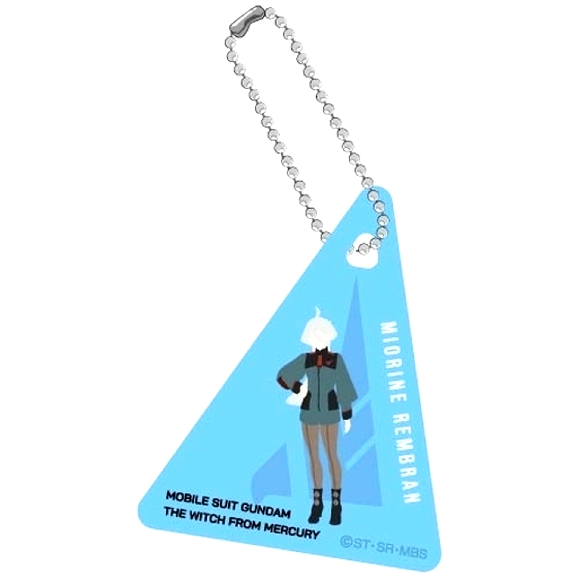Miorine Rembran Mobile Suit Gundam The Witch from Mercury Clear Plate Keychain [USED]