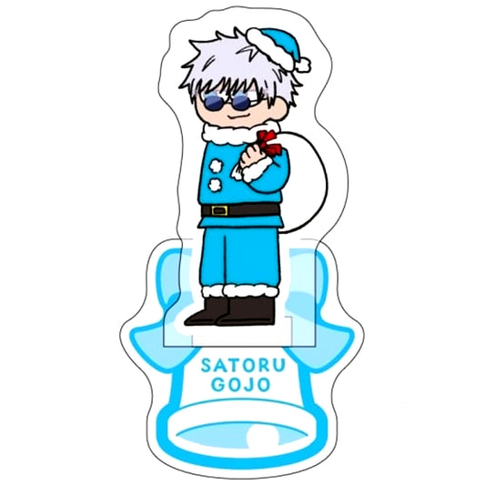 Satoru Gojo Jujutsu Kaisen Jirori Trading Mini Acrylic Stand - Christmas Hidden Inventory / Premature Death Ver. [USED]