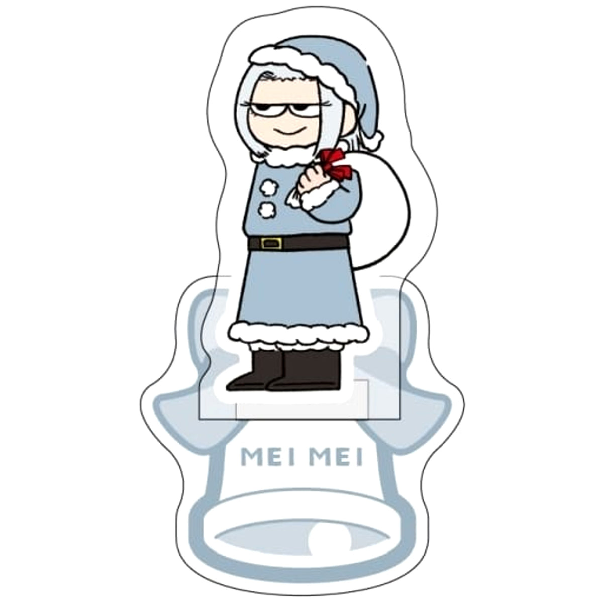 Jujutsu Kaisen Hidden Inventory / Premature Death Mei Mei Jirori Trading Mini Acrylic Stand Christmas ver. Acrylic Stands [USED]