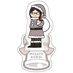 Jujutsu Kaisen Jirori Trading Mini Acrylic Stand Misato Kuroi Christmas Hidden Inventory Ver. Acrylic Stands [USED]