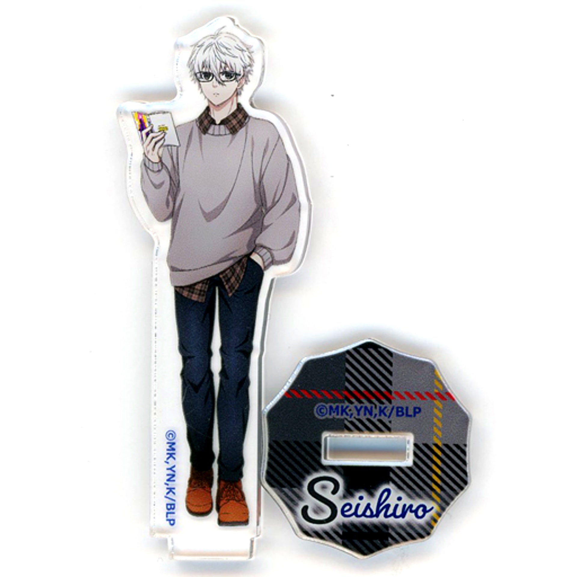 Seishiro Nagi Blue Lock Autumn of Reading Mini Acrylic Stand Bundle Bonus for Anisugar Cannele Single Item [USED]
